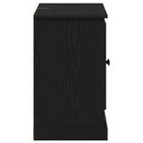 Sideboard Black Oak 100 x 35.5 x 60 cm Engineered Wood 881431