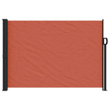 ZNTS Retractable Side Awning Terracotta 140x600 cm 4004513