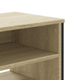 TV Cabinet Sonoma Oak 122x34x41 cm Engineered Wood 848570