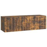Wall-Mounted TV Cabinet Wall-mounted Smoked Oak 98 x 31 x 30 cm 898390