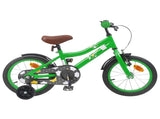 Kids Bike 12 Inches for 2-4 Years Old Green 42009527