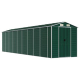 Garden Shed Green Galvanised Steel Large Garden Shed 3188239