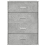 Sideboards 2 pcs Concrete Grey 60x31x84 cm Engineered Wood 3276584