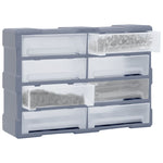 ZNTS Multi-drawer Organiser with 8 Big Drawers 52x16x37 cm 149600