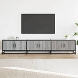 TV Cabinet Grey Sonoma 210x35x41 cm Engineered Wood 3300793