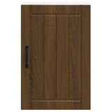 Kitchen Wall Cabinet Lucca Brown Oak Engineered Wood 853794
