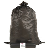 Bin Bags 250 pcs Black 120 L 155340