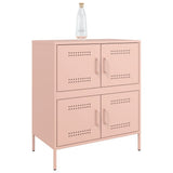 Sideboard Pink 68x39x79 cm Steel 842953