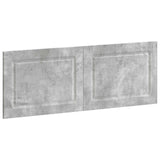 Wall-Mounted Headboard UTRECHT Concrete Grey Engineered Wood 897838