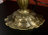 Stained Glass Table Lamp, Handmade Antique Bedside Lamp for Bedroom, Living room, Home, Nightstand, T3398P344746
