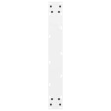 Bar Table Legs White 2 pcs 60x cm Steel 4013333
