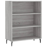 Highboard Grey Sonoma 69.5x34x180 cm Engineered Wood 3196089