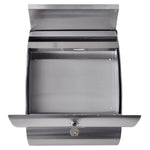 Mailbox on Stand Stainless Steel 271744
