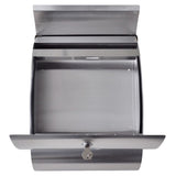 Mailbox on Stand Stainless Steel 271744