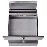 Mailbox on Stand Stainless Steel 271744