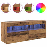 TV Wall Cabinet Old Wood 100 x 30 x 40 cm Engineered Wood 882983