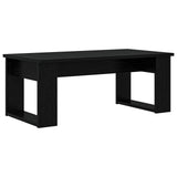 Coffee Table Set 2 pcs Black Oak Engineered Wood 8000133