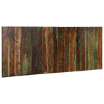 ZNTS Headboard Multicolour 200 cm Solid Wood Reclaimed 4017519