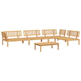 Pallet Sofa Set Natural Wood Solid acacia wood Medium Modular 3209312