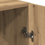 TV Cabinets 2 pcs Artisan Oak 30.5x30x90 cm Engineered Wood 856397
