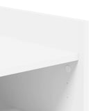 Shoe Cabinet White 52x37.5x100 cm Engineered Wood 848444