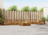 Outdoor Sofa Set 7 pcs Natural 3373584