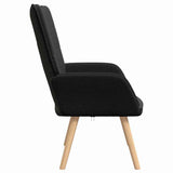 Armchair Black 62 x 67 x 95.5 cm Sherpa Fabric 42001781