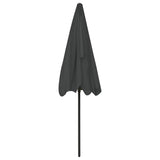 314729 Beach Parasol Anthracite 200x125 cm