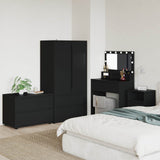 Storage Cabinet 80 x 48 x 57 cm Engineered Wood Black 888818