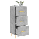 Sideboard Concrete Grey 34.5x34x90 cm Engineered Wood 828592