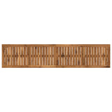 Garden Bench 161 x 35 x 45 cm Solid Acacia Wood Rectangular 901300