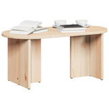 Coffee Table Natural 80 x 39.5 x 35 cm Solid Pine wood 873541