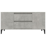 TV Cabinet Concrete Grey 102x44.5x50 cm Engineered Wood 819608