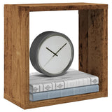 Wall Cube Shelves 6 pcs Old Wood 30x15x30 cm Engineered Wood 856578
