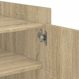 Coffee Table Sonoma Oak 100x50x50 cm Engineered Wood 848362