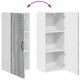 Wall Cabinet PORTO Grey Sonoma 40 x 31 x 100 cm Engineered Wood 885471
