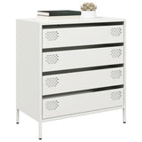 Sideboard White 68x39x73.5 cm Cold-rolled Steel 851291