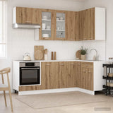 Kitchen Unit LYON 8 pcs Artisan Oak Engineered Wood 3438514
