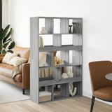 Room Divider Grey Sonoma 100x33x156.5 cm Engineered Wood 3309533