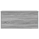 Storage Box Grey Sonoma 100x42x46 cm Engineered Wood 840665