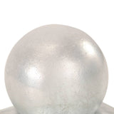 Post Caps 6 pcs Globe Final Galvanised Metal 101x101 mm 145500
