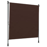 Outdoor Roller Blind Brown 120 x 270 cm 42037126