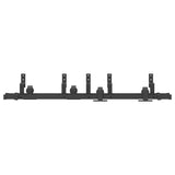 Sliding Door Hardware Kit 152,5 cm Steel Black 3295731