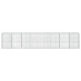 Gabion with 3.5 mm Wire and 5x10 cm Mesh 800x100x150 cm 3462946