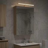 Bathroom Mirror Cabinet Sonoma Oak 50 x 14.5 x 70 cm 889049