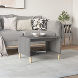 Coffee Table Grey Sonoma 60x50x40 cm Engineered Wood 817520