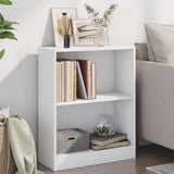 800855 Bookshelf White 60x24x76 cm Engineered Wood