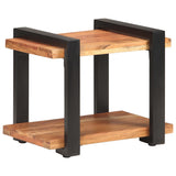 Bedside Cabinet 50x40x40 cm Solid Acacia Wood 320492