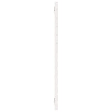 Wall Headboard White 166x3x91.5 cm Solid Wood Pine 824699