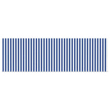 Retractable Awning Manual Blue and White 400 x 200 cm 3329777